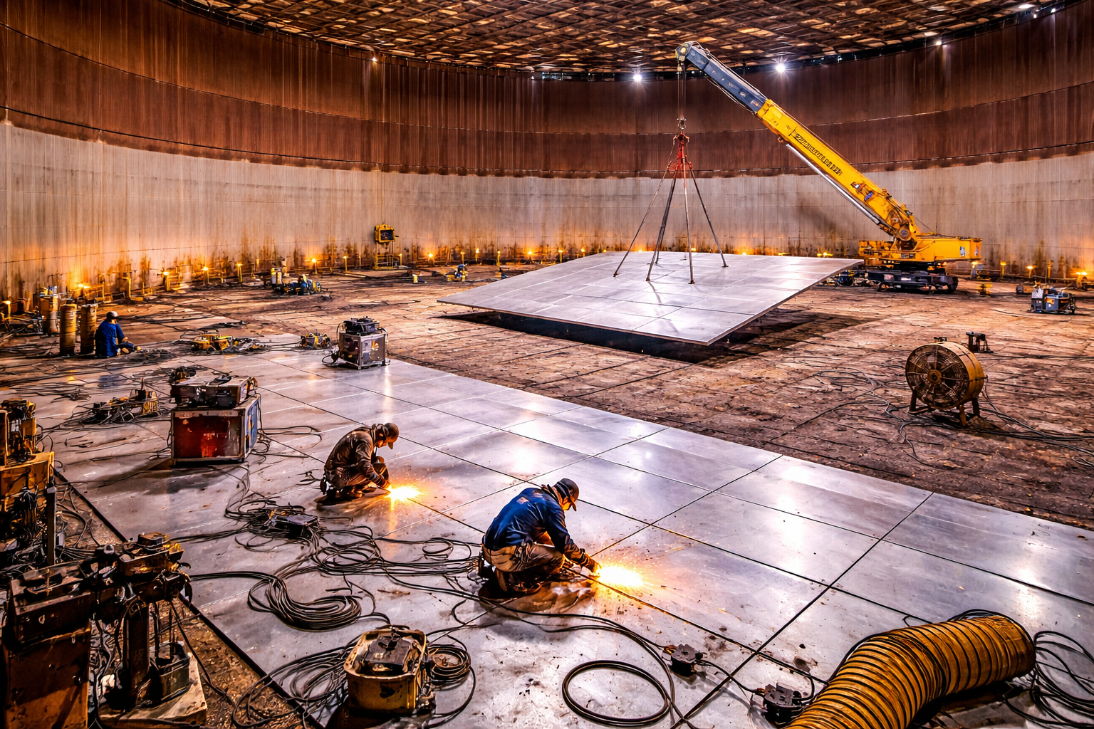 Tank Floor Replacement